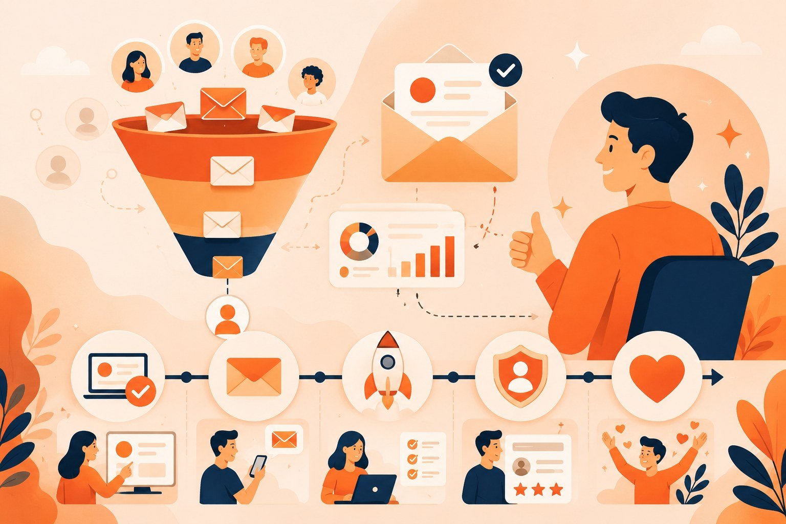 Lifecycle Email Cho SaaS: 5 Sequence Bắt Buộc Trong 30 Ngày Đầu